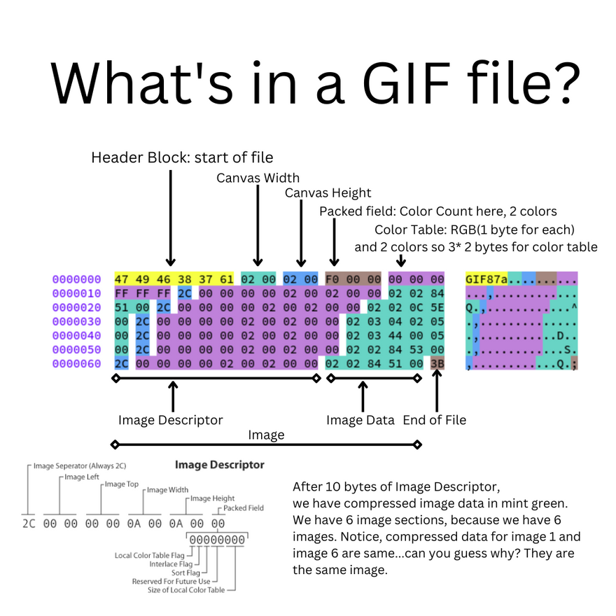 GIF structure