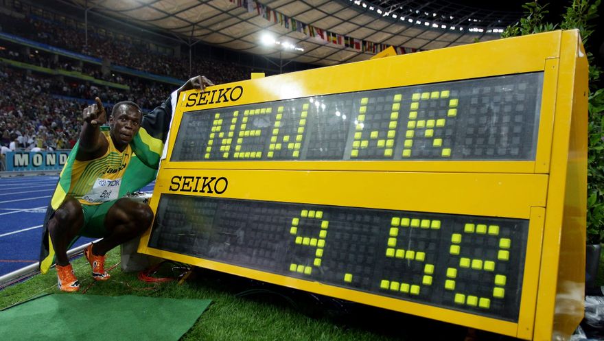 Usain Bolt's record