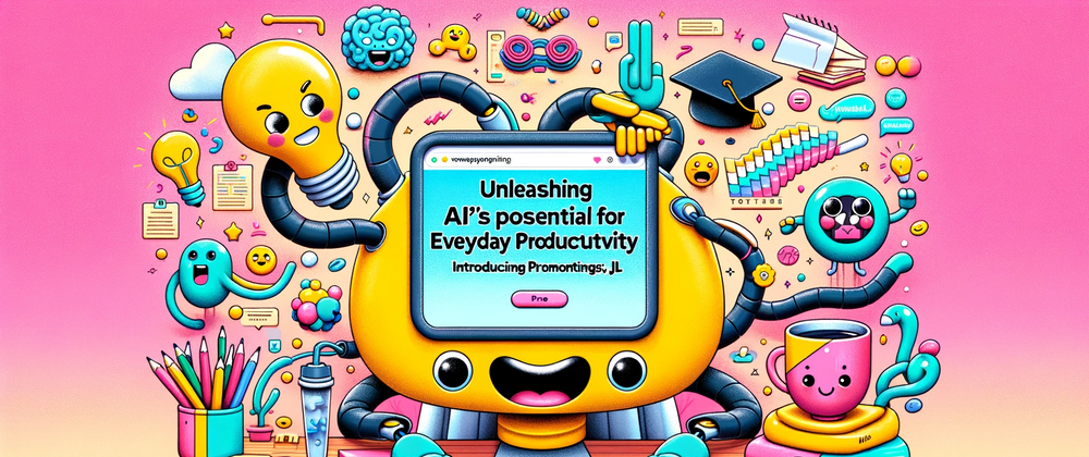Cover image for Unleashing AI's Potential for Everyday Productivity: PromptingTools.jl
